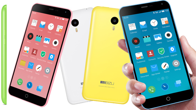 The Meizu M1 Note is almost identical to the iPhone 5c