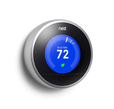 The Nest thermostat