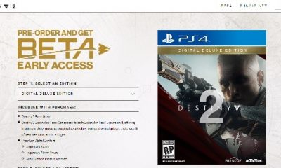 Destiny 2 Pre-Orders Are Now Live As Are Five Different Editions