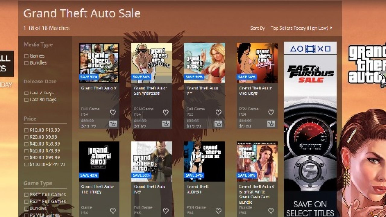 how much is gta v on the playstation store