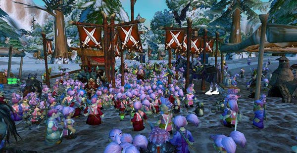 Running of the gnomes