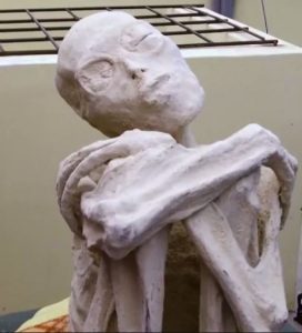 Gaia Nazca non human mummy