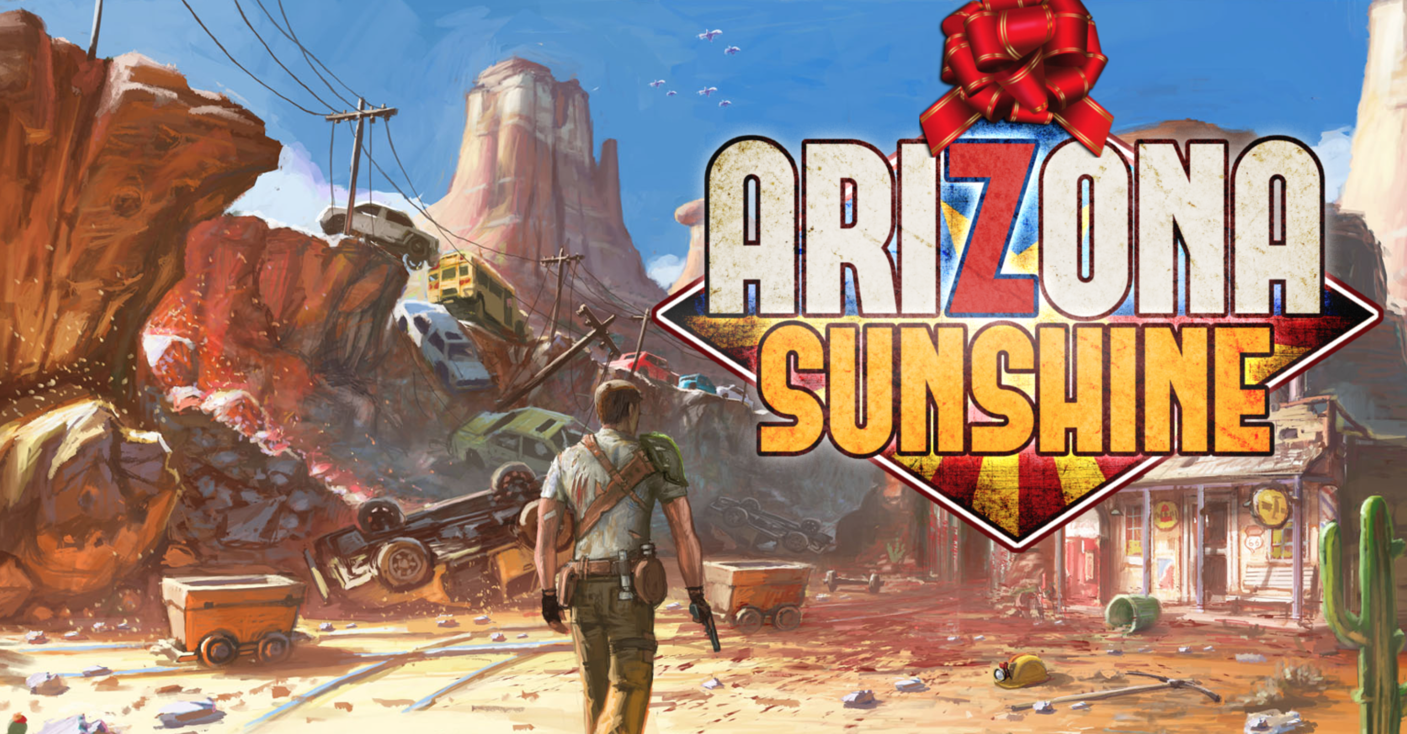 Arizona sunshine vr. Солнечная Аризона VR. Аризона Саншайн игра VR.