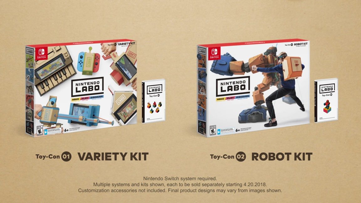 Nintendo Labo Kits