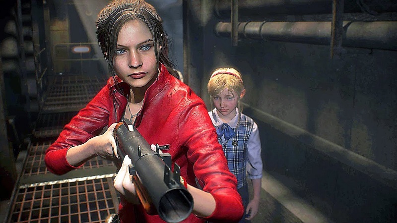 Resident Evil 2 Remake Claire Redfield Sherry Birkin