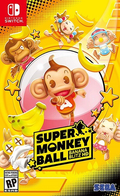 Super Monkey Ball Banana Blitz HD box art