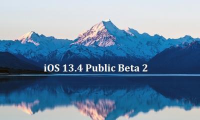 iOS 13.4 public beta 2